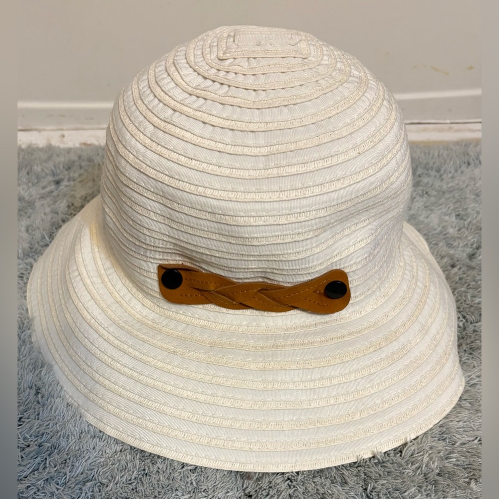 Orvis Women’s Paper/Polyester/Pu Cream Hat O/S
